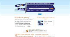 Desktop Screenshot of encontrasaojoaodaboavista.com.br